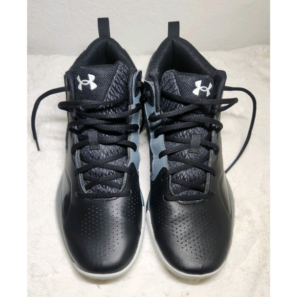 Under Armour Men’s Size 11 Black Gray High Top Athletic Shoes Sneakers... - Picture 1 of 10